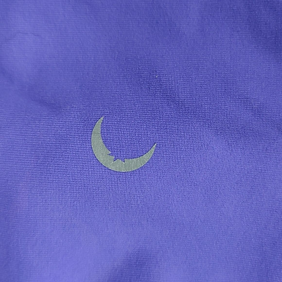 Zyia Active Purple Casual Workout Active Capri Length Leggings Size 8-10 - Picture 3 of 9